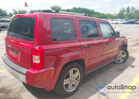2007 Jeep Patriot Limited z USA, uszkodzony, nr VIN 1J8FF48W47D299898